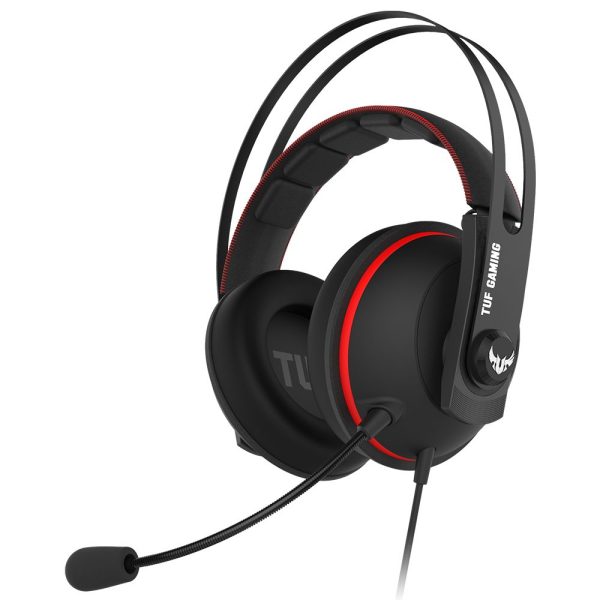 Asus TUF Gaming H7 Core Kırmızı Oyuncu Kulaklık
