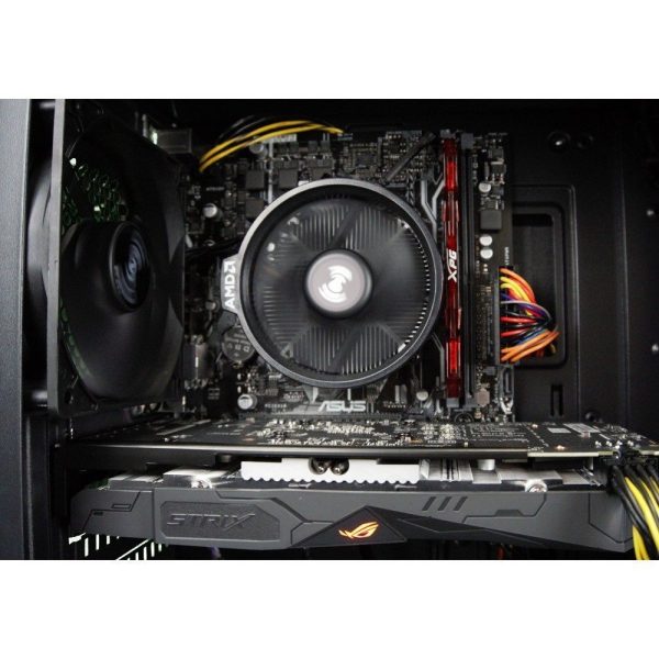 PC HOCASI-1600 / AMD Ryzen 5 1600 AF / ASUS ROG Strix RX 570 8GB / 8GB RAM / 500GB SSD Gaming Bilgisayar