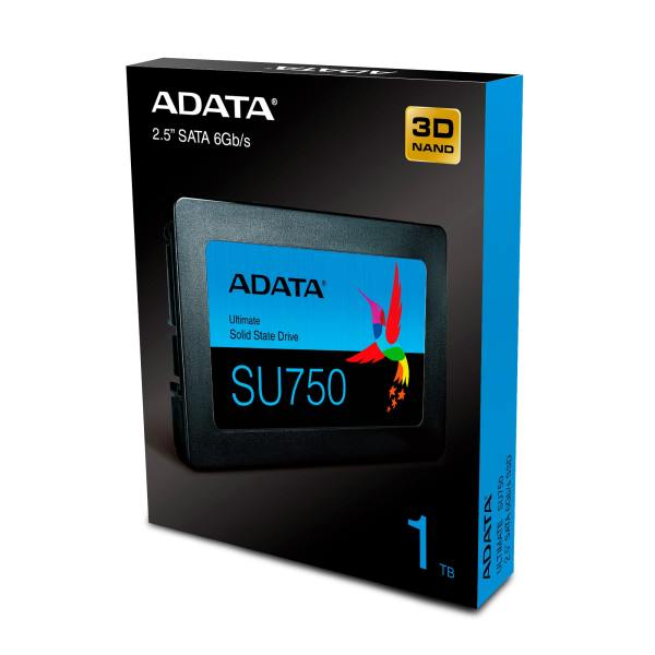 Adata Ultimate SU750 512GB 550MB-520MB/s Sata3 2.5” SSD