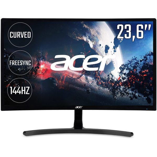 Acer ED242QRAbidpx 23.6″ 4ms 144 Hz DP HDMI DVI Full HD Curved Gaming Monitör