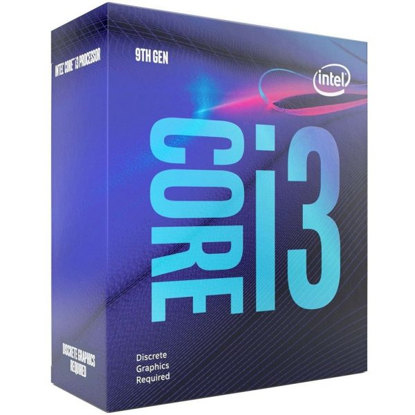 Intel Core i3-9100F 3.6GHz Maks 4.2Ghz 6MB Önbellek 4 Çekirdek 1151 14nm İşlemci