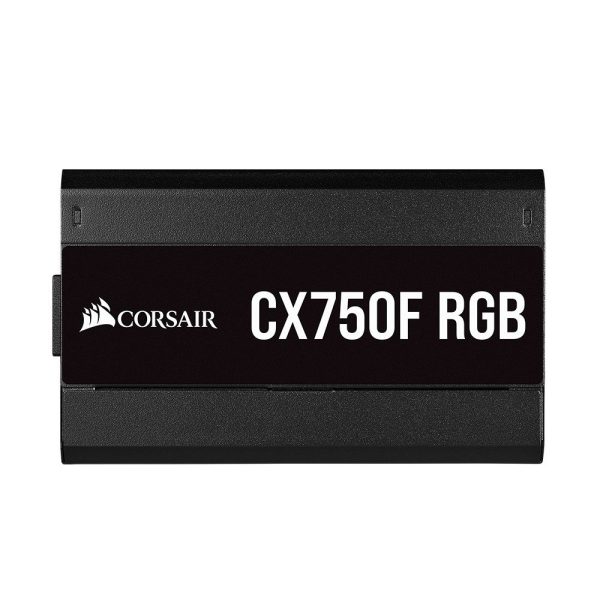CORSAIR CX750F RGB 750W 80+ Bronze Siyah Full Modüler 120mm Fanlı PSU