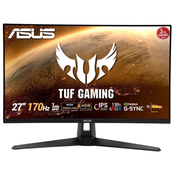 Asus Tuf Gaming Vg27aq1a 27 170hz 1ms Ips G Sync Qhd Monitor