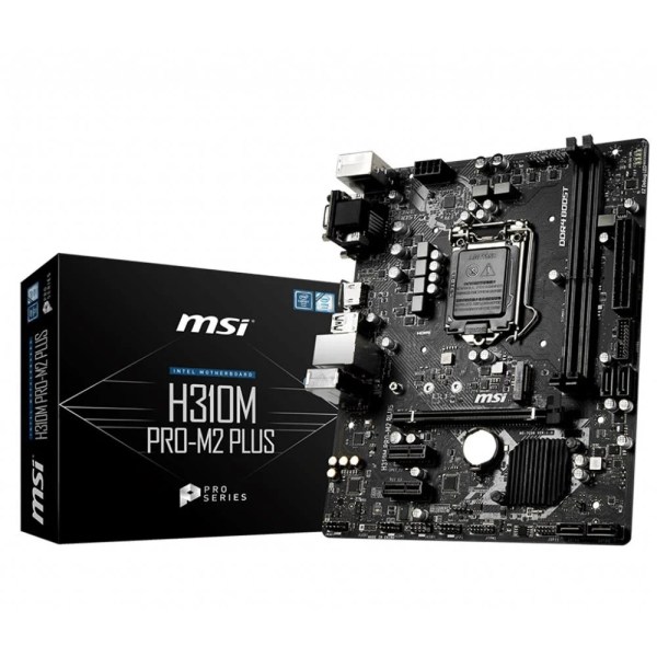 Msi H310m Pro M2 Plus Intel H310 Soket 1151 Ddr4 2666 M 2 Anakart 1