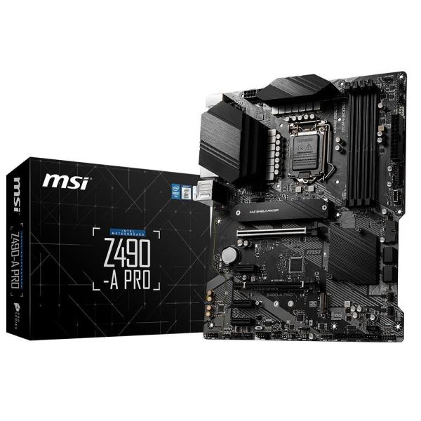 Msi Z490 A Pro Intel Z490 Soket 1200 Ddr4 4800oc M 2 Anakart