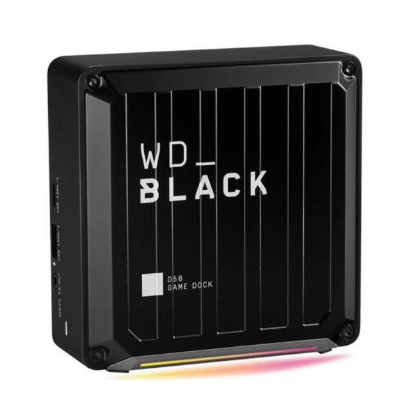 Wd Black 2tb D50 Game Dock Nvme Rgb Thunderbolt 3 3 5 Siyah Tasinabilir Ssd