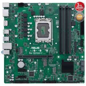 Asus Pro Q670m C Csm Intel H610 Soket 1700 Ddr5 4800mhz M 2 Matx Anakart 1