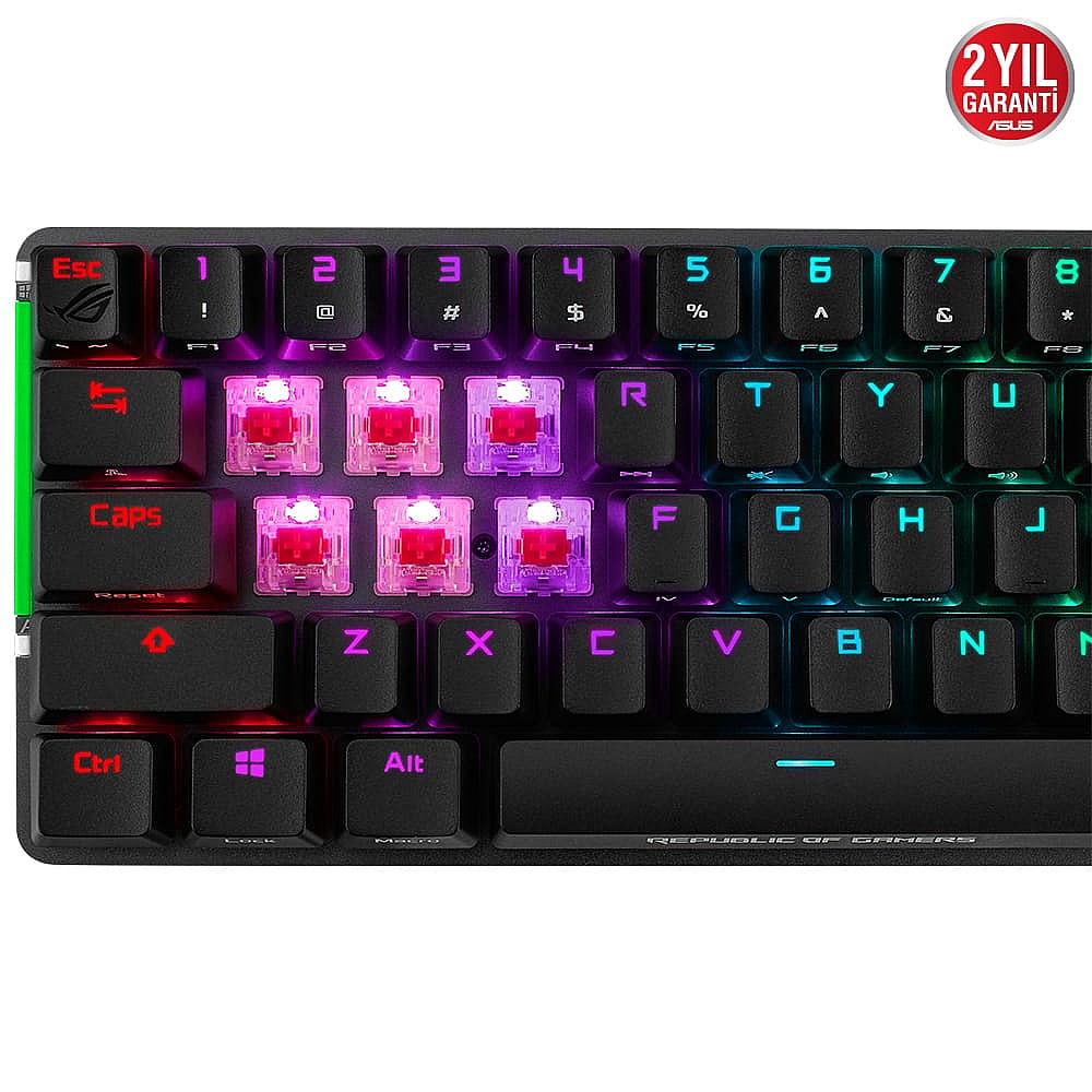 ASUS ROG Falchion NX Red Switch RGB Kablosuz Türkçe Mekanik Gaming ...