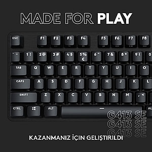 Logitech G G413 Se Tactile Turkce Q Mekanik Gaming Klavye 920 010556 7