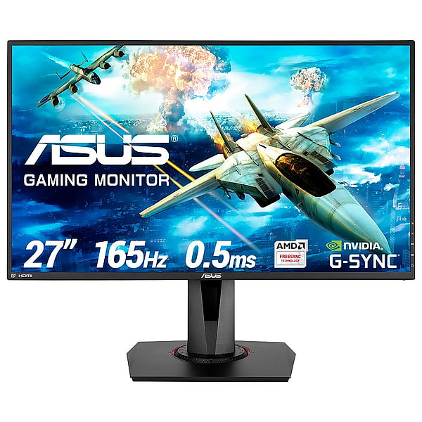 ASUS VG278QR 27″ 165Hz 0.5ms DVI-D HDMI DP Freesync ve G-sync Uyumlu Gaming Monitör