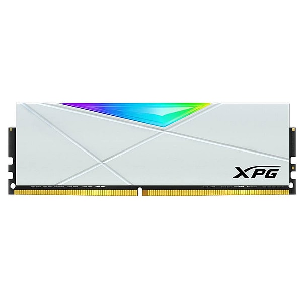 XPG 8GB SPECTRIX D50 Beyaz RGB 3200MHz CL16 DDR4 Single Kit Ram