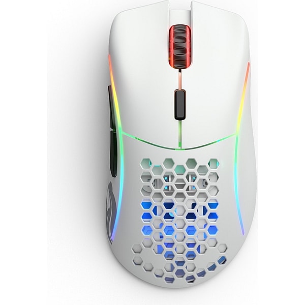 Glorious Model D Kablosuz Gaming Mouse Mat Beyaz