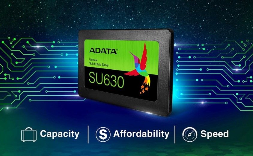 ADATA 960GB SU630 SATA 3.0 2.5" Disk (520MB Okuma / 450MB Yazma)