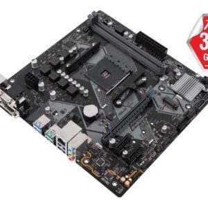 ASUS PRIME B450M-K AMD B450 AM4 DDR4 4400 Mhz M2 USB 3.2 mATX Anakart