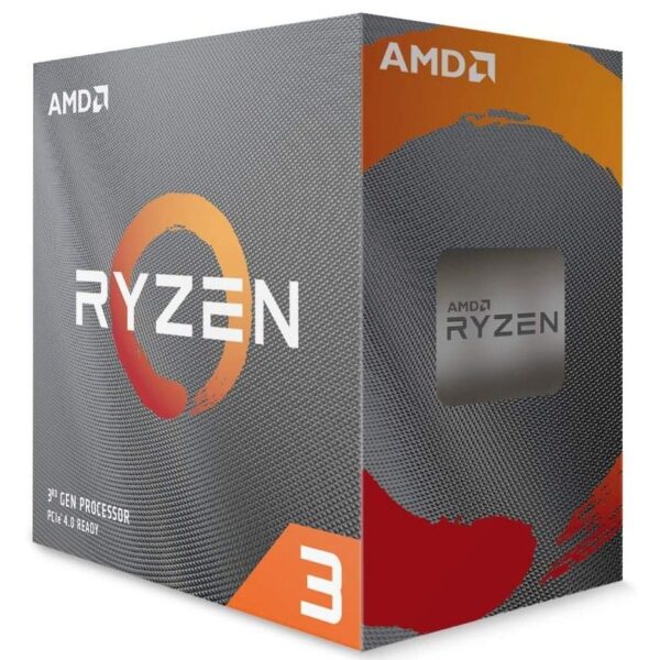 AMD RYZEN 3 3100 MPK 3.6GHz 18MB Önbellek 4 Çekirdek AM4 7nm İşlemci