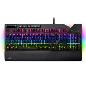 ASUS ROG Strix Flare RGB Cherry MX Blue Switch Türkçe Mekanik Gaming Klavye