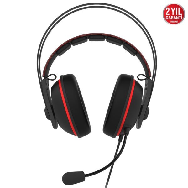 ASUS TUF Gaming H7 Kırmızı 7.1 Oyuncu Kulaklık