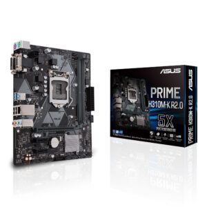 ASUS PRIME H310M-K R2.0 2666MHz(OC) DDR4 Soket 1151 DVI VGA mATX Anakart