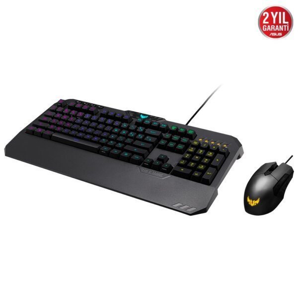 ASUS TUF Gaming K5 Aura Sync Mech-Brane TR Combo Set Gaming Klavye Mouse set