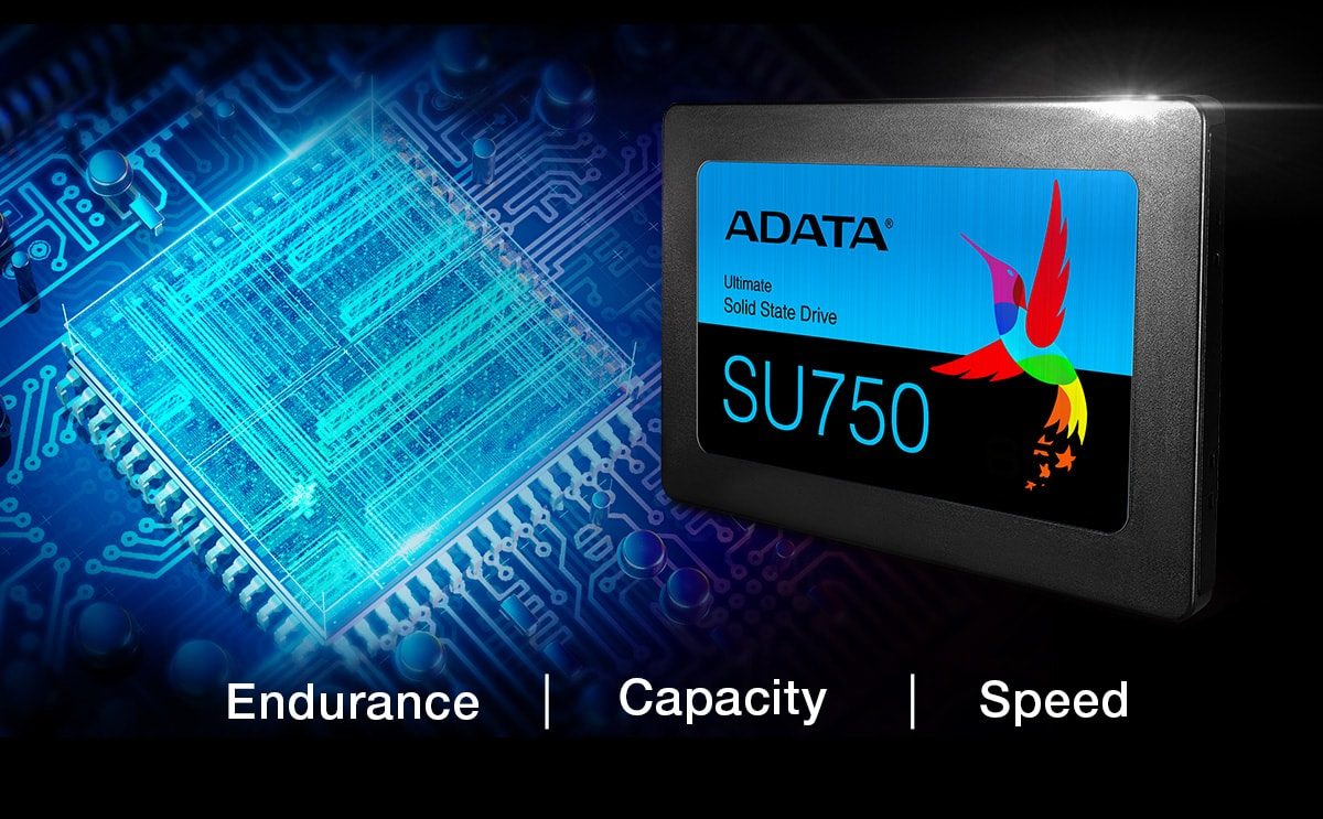 Adata Ultimate SU750 512GB 550MB-520MB/s Sata3 2.5'' SSD