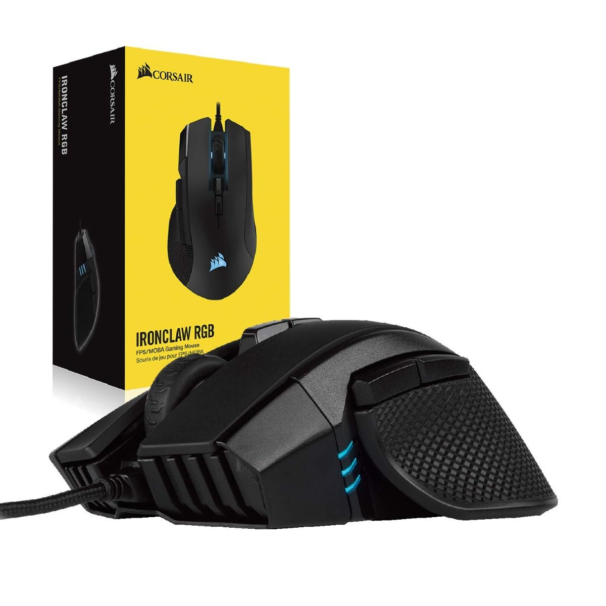 Corsair Ironclaw RGB  Gaming Mouse (CH-9307011-EU)