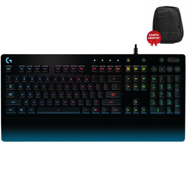 Logitech G213 Prodigy Rgb Türkçe Gaming Klavye (920 008094) – Çanta Hediyeli 1