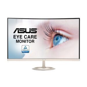 ASUS 27″ VZ27VQ 75Hz 5ms VGA HDMI DP FHD Curved Monitör