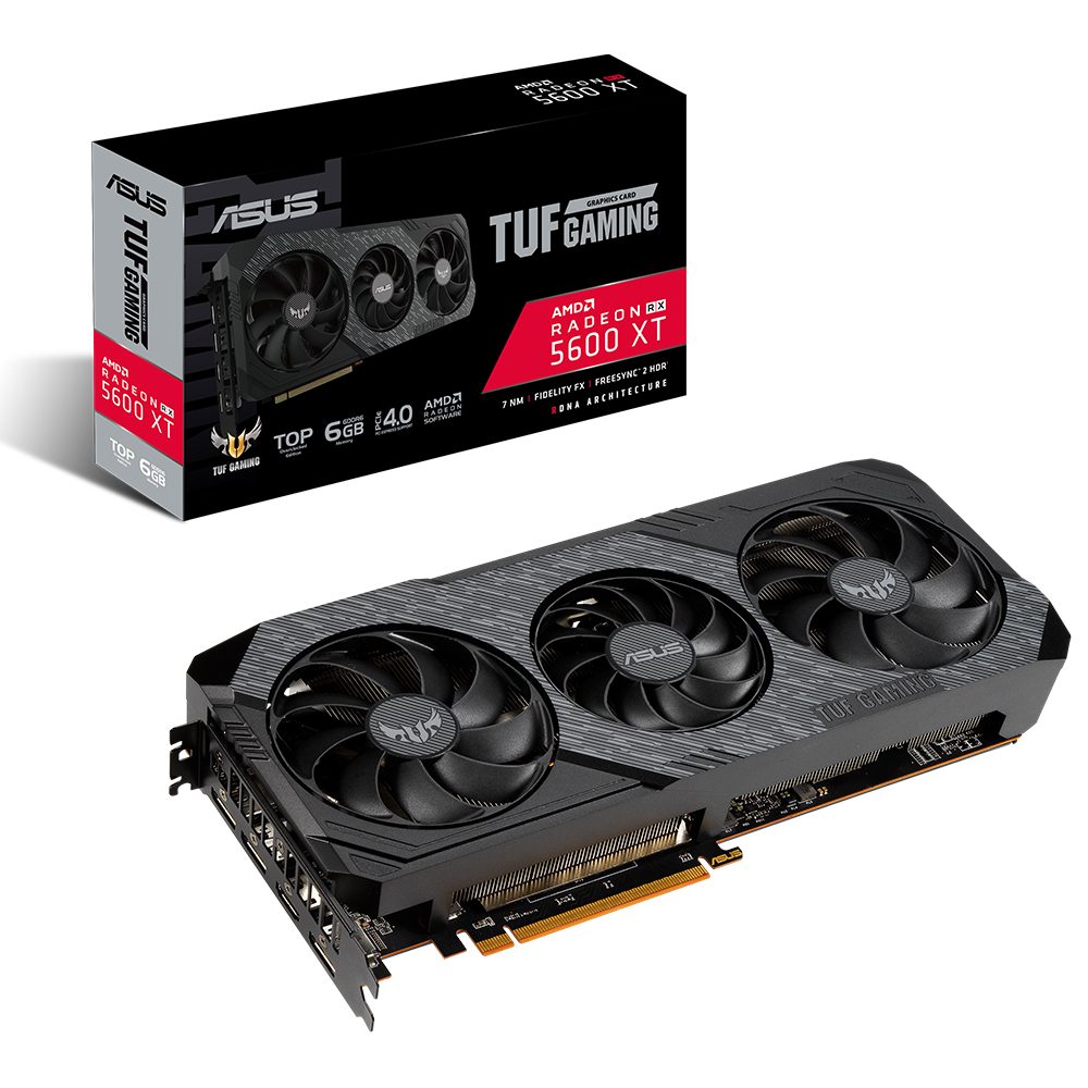 ASUS RADEON TUF 3 RX 5600 XT EVO GAMING OC 6GB GDDR6 192Bit Ekran Kartı