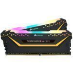 CORSAIR 16GB (2x8GB) Vengeance RGB PRO TUF Edition 3200MHz CL16 DDR4 Dual Kit Ram
