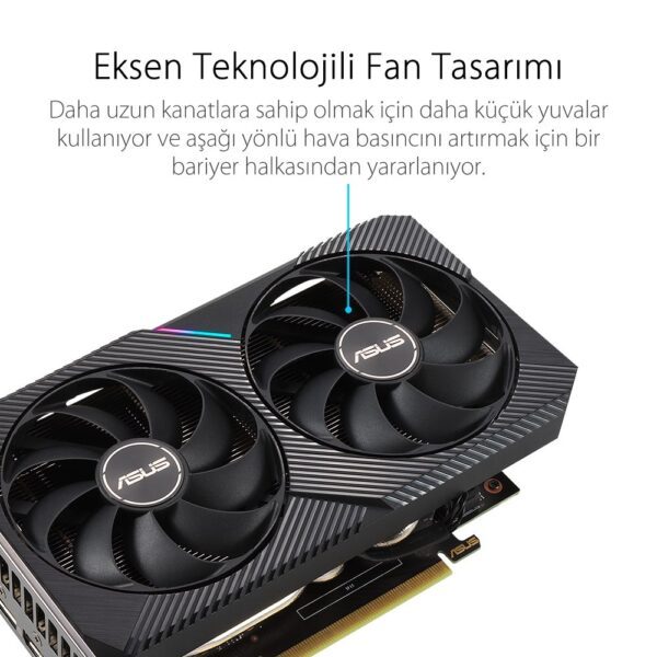 ASUS DUAL RTX 3060 EKRAN KARTI