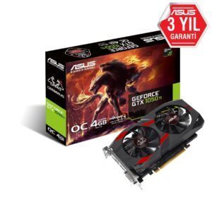 ASUS CERBERUS GeForce GTX 1050Ti OC 4GB GDDR5 128 Bit Ekran Kartı