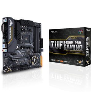 ASUS TUF B450M-PRO GAMING 4400MHz(OC) DDR4 Soket AM4 RGB M.2 mATX Anakart