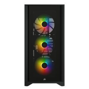CORSAIR iCUE 4000X RGB Tempered Glass Siyah Mid Tower Kasa