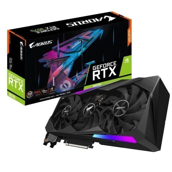 GIGABYTE GeForce RTX 3070 AORUS MASTER 8GB GDDR6 256 Bit Ekran Kartı