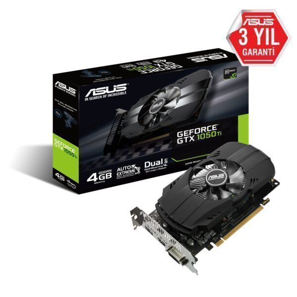 ASUS PHOENIX GeForce GTX 1050 TI 4GB GDDR5 128 Bit Ekran Kartı