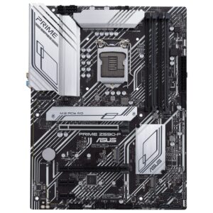 ASUS PRIME Z590-P 5133(OC)MHz DDR4 Soket 1200 M.2 HDMI DP ATX Anakart