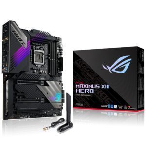ASUS ROG MAXIMUS XIII HERO Z590 5333MHz(OC) DDR4 Soket1200 M.2 HDMI ATX Anakart