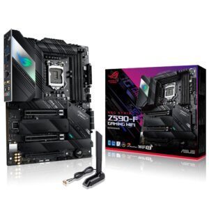 ASUS ROG STRIX Z590-F GAMING WIFI 5333(OC)MHz DDR4 Soket 1200 M.2 HDMI DP ATX Anakart