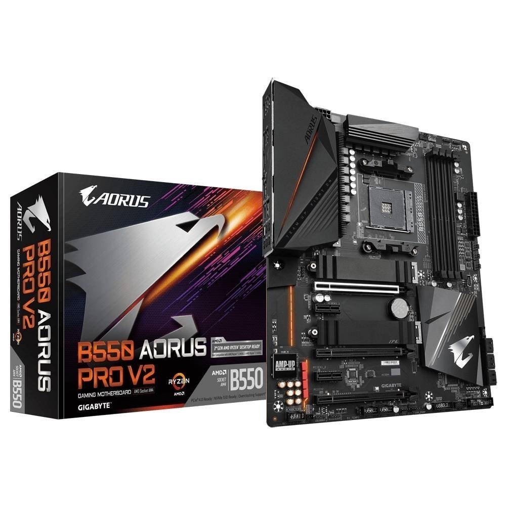 【新品未開封】B550 AORUS ELITE V2＆Antec 750W電源 GIGABYTE B550 AORUS PRO V2 5100MHz(OC) DDR4 Soket AM4 M.2 HDMI ATX