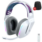 Logitech G G733 Kablosuz RGB 7.1 Surround Ses Oyuncu Kulaklığı - Beyaz (981-000883)