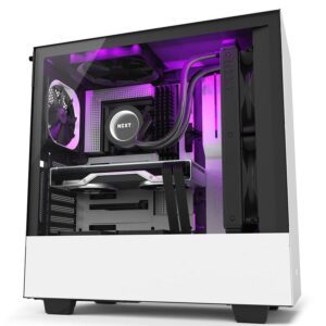 NZXT H510i RGB Tempered Glass USB 3.1 Beyaz/Siyah Mid Tower Kasa