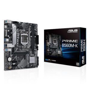ASUS PRIME B560M-K 4800MHz DDR4 Soket Intel 1200 M.2 mATX Anakart