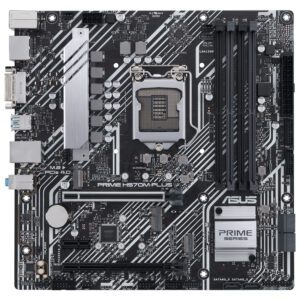 ASUS PRIME H570M-PLUS 4600MHz(OC) DDR4 Soket 1200 M.2 HDMI DP ATX Anakart