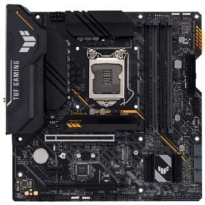 ASUS TUF GAMING B560M-PLUS WIFI 5000MHz(OC) DDR4 Soket 1200 M.2 WIFI mATX Anakart