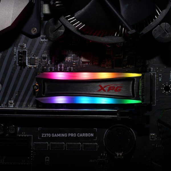 XPG 2TB S40G RGB PCIe Gen3x4 M.2 SSD (3500MB/ 3000MB)
