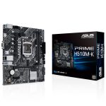 ASUS PRIME H510M-K 3200MHz(OC) DDR4 Soket 1200 M.2 HDMI VGA mATX Anakart