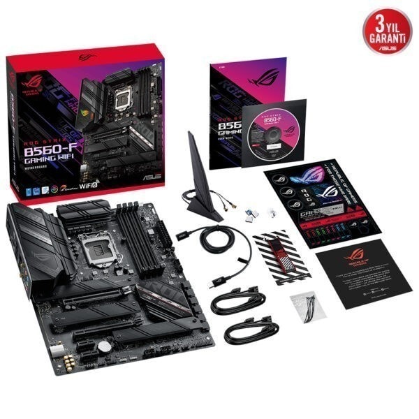 Asus Rog Strix B560 F Gaming Wifi 2933mhzoc Ddr4 Soket1200 M 2 Hdmi Dp Atx Anakart 9