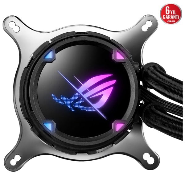 Asus Rog Strix Lc Ii 360 V3 Argb 360mm Islemci Sivi Sogutucu 2
