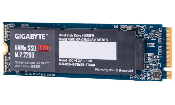 GIGABYTE 1TB GP-GSM2NE3100TNTD NVMe M.2 SSD (2500MB Okuma / 2100MB Yazma )