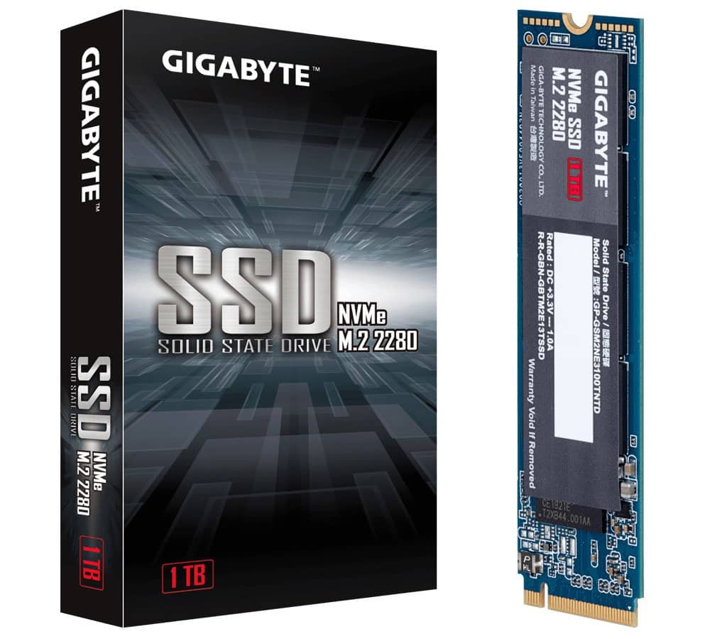 GIGABYTE 1TB GP-GSM2NE3100TNTD NVMe M.2 SSD (2500MB Okuma / 2100MB